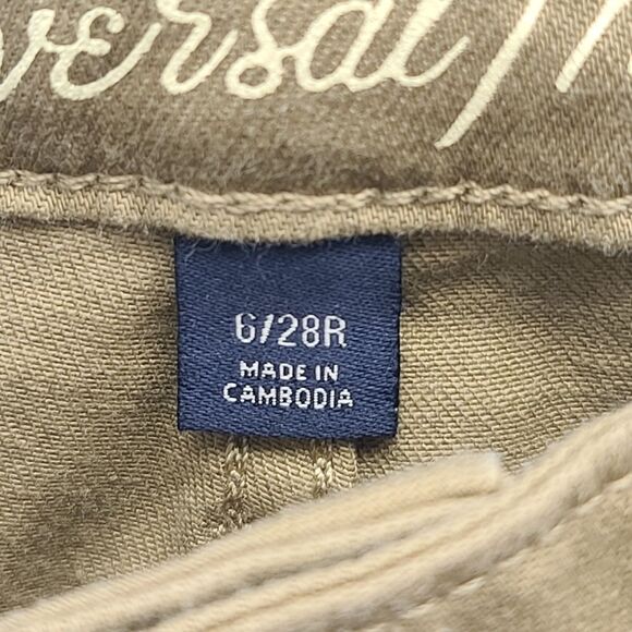 NWT Universal Thread Womens Mid-Rise Skinny Pants Tan Sz 6/28R - Picture 12 of 16